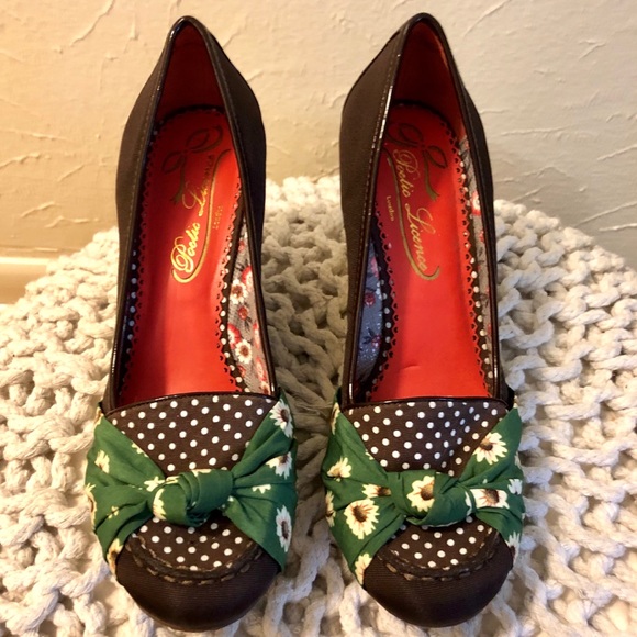 Anthropologie Shoes - Poetic License Bow Tied Wedges